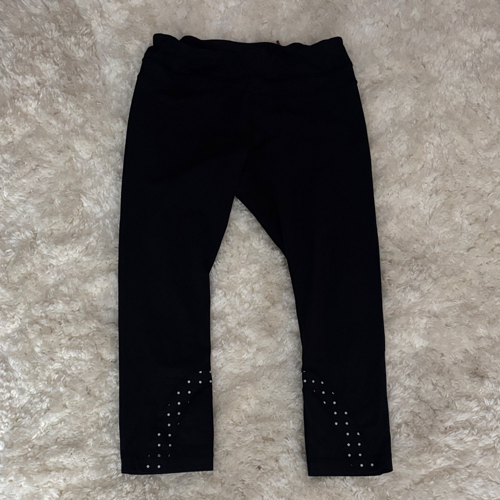 lululemon athletica Kids Black Leggings with Stud Accents